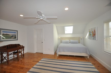 Katama-Edgartown Martha's Vineyard vacation rental - Upstairs Queen w/ en-suite
