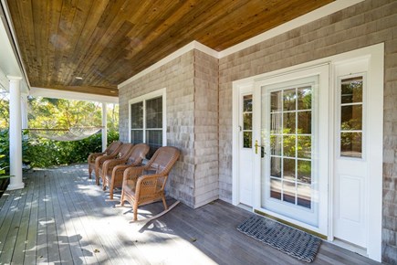 Katama-Edgartown Martha's Vineyard vacation rental - Front Entrance