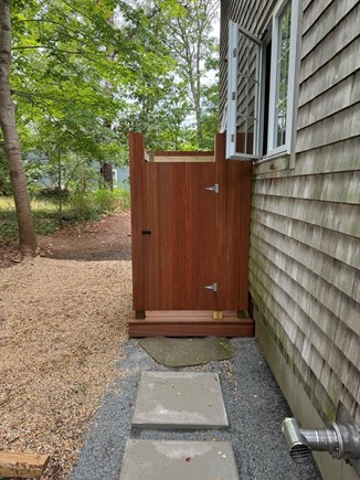 Oak Bluffs, East Chop Martha's Vineyard vacation rental - Outside shower