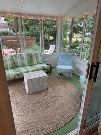 Oak Bluffs, East Chop Martha's Vineyard vacation rental - 3 season screened in porch