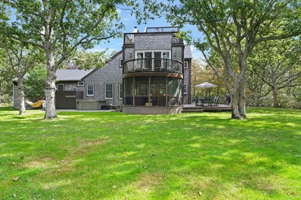 Edgartown, West Tisbury Martha's Vineyard vacation rental - Side of house