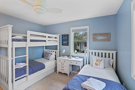 Edgartown, West Tisbury Martha's Vineyard vacation rental - Bunk Bed & Trundle - 1st Floor, shared bath