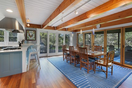 Edgartown, West Tisbury Martha's Vineyard vacation rental - Dinning room conntected to kitchen