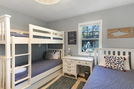 Edgartown, West Tisbury Martha's Vineyard vacation rental - Bunk bed & trundle - 1st floor, shared bath