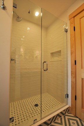 Katama-Edgartown, Katama Martha's Vineyard vacation rental - Glass shower