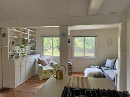 West Tisbury Martha's Vineyard vacation rental - Living area from kitchen