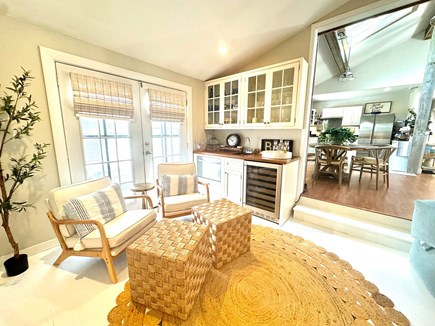 Oak Bluffs Martha's Vineyard vacation rental - Bar with wine fridge