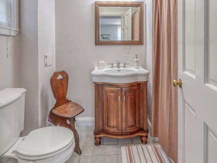 West Tisbury Martha's Vineyard vacation rental - King Suite 1: Red Room, Full Bath (first floor)