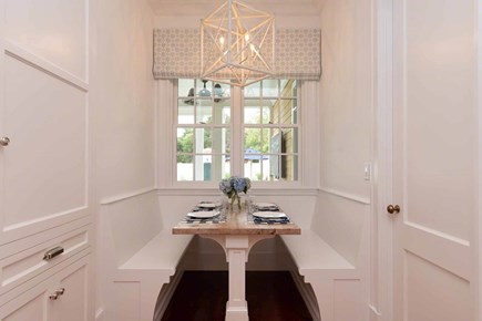 Edgartown Martha's Vineyard vacation rental - Casual dining nook in kitchen