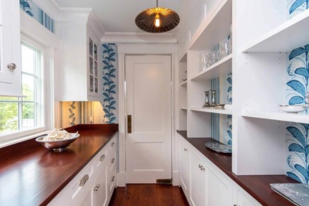 Edgartown Martha's Vineyard vacation rental - Large Butler's Pantry between Kitchen and Dining Area