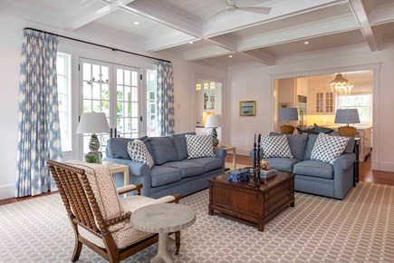 Edgartown Martha's Vineyard vacation rental - View across Living Area toward Kitchen