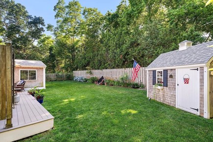 Oak Bluffs Martha's Vineyard vacation rental - Cute nautical bunkhouse in backyard. Insulated w/ AC.