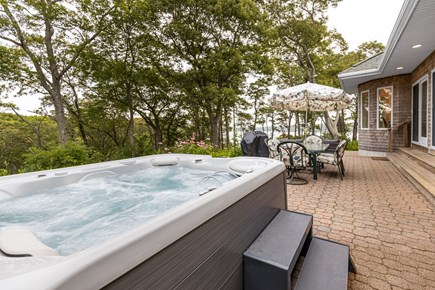 VIneyard Haven  Martha's Vineyard vacation rental - Hot tub new in 2024.  Overlooks the lagoon.  Lovely!