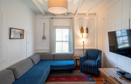 Oak Bluffs Martha's Vineyard vacation rental - Downstairs family room with SmartTV