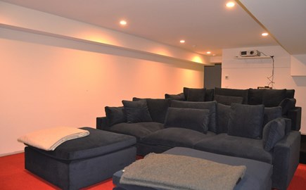 West Tisbury Martha's Vineyard vacation rental - Low level Screening Room