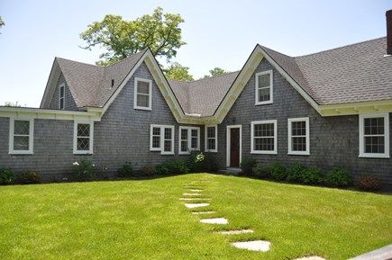 West Tisbury Martha's Vineyard vacation rental - Side entrance of driveway