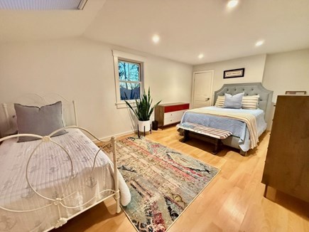 Oak Bluffs Martha's Vineyard vacation rental - 3rd Floor master bedroom with full bath, queen bed and extra twin