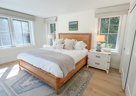 West Tisbury Martha's Vineyard vacation rental - BR1 King En Suite, First Floor