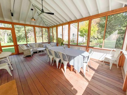 West Tisbury Martha's Vineyard vacation rental - Screened in Porch