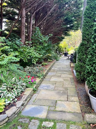 Edgartown  Martha's Vineyard vacation rental - Beautiful bluestone walkways and patio.