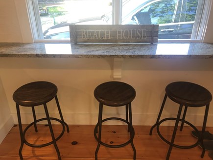 Oak Bluffs Martha's Vineyard vacation rental - Kitchen bar and barstools