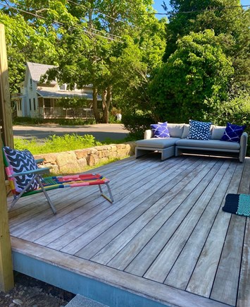 Oak Bluffs Martha's Vineyard vacation rental - Front Deck