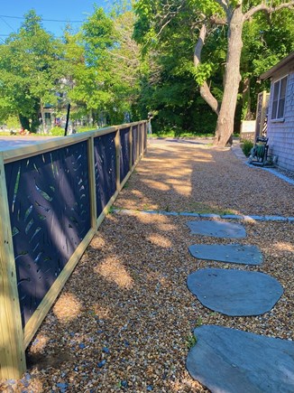 Oak Bluffs Martha's Vineyard vacation rental - Driveway and walk path to back patio