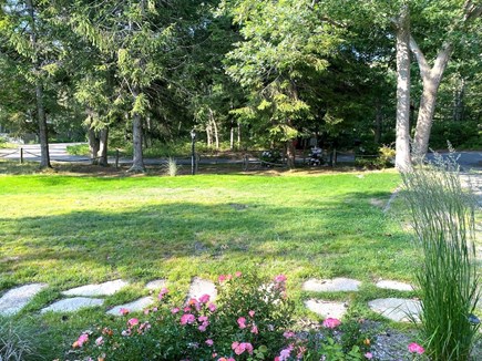 Vineyard Haven Martha's Vineyard vacation rental - View from front bay window, landbank preserve across the street