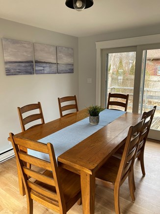 Vineyard Haven Martha's Vineyard vacation rental - Dining room, sliding doors to both front and rear decks