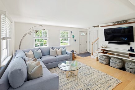 Edgartown Martha's Vineyard vacation rental - Living area with TV