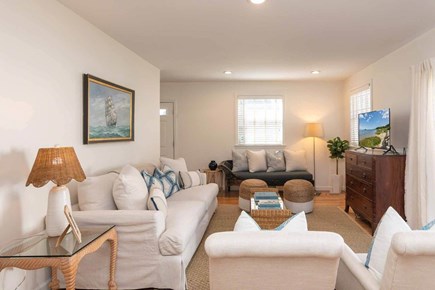 Edgartown Martha's Vineyard vacation rental - Living Area with TV