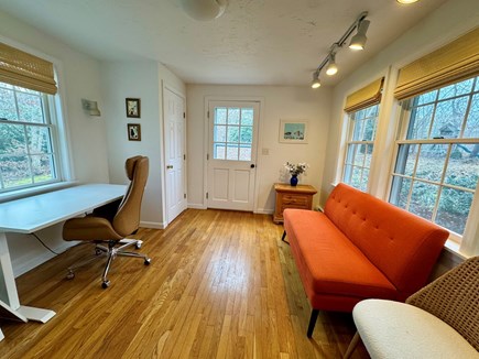 West Tisbury Martha's Vineyard vacation rental - Office space has a sleeper couch for a full-size bed.