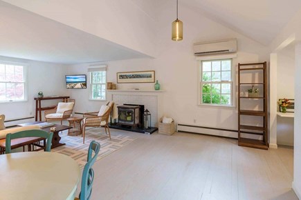 Katama-Edgartown Martha's Vineyard vacation rental - Living Area and Dining Area