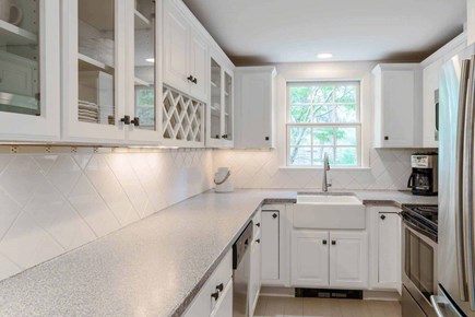 Katama-Edgartown Martha's Vineyard vacation rental - Kitchen Has an Electric Stove