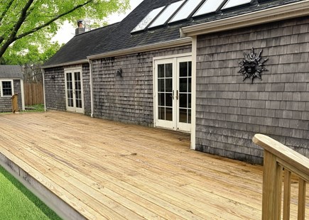 Edgartown Martha's Vineyard vacation rental - New deck