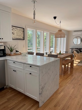 West Tisbury, Lambert's Cove Beach Martha's Vineyard vacation rental - Kitchen peninsula