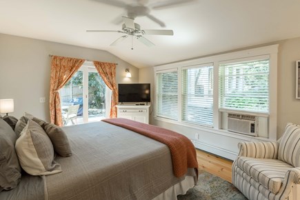 Oak Bluffs Martha's Vineyard vacation rental - Primary bedroom with sliders to back yard