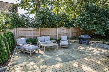 Oak Bluffs Martha's Vineyard vacation rental - Patio with seating