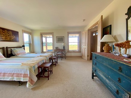 Edgartown Martha's Vineyard vacation rental - 1st Floor Guest Room. View to beach.