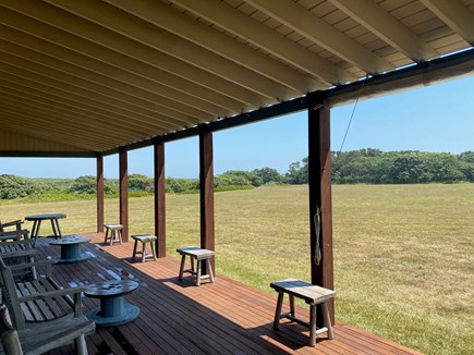 Edgartown Martha's Vineyard vacation rental - Large porch for relaxing or dining with stunning views.