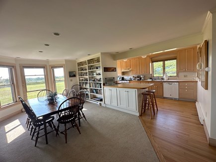 Edgartown Martha's Vineyard vacation rental - Open dining and kitchen areas.