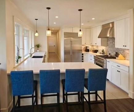 Oak Bluffs Martha's Vineyard vacation rental - Kitchen island in kitchen