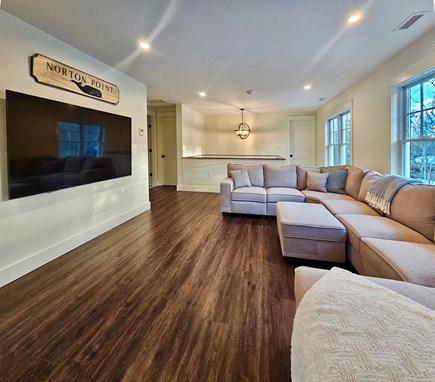 Oak Bluffs Martha's Vineyard vacation rental - Large 2nd floor family room with a large screen television