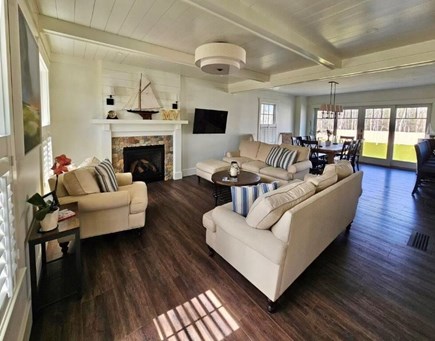 Oak Bluffs Martha's Vineyard vacation rental - Comfortable living area with hardwood flooring