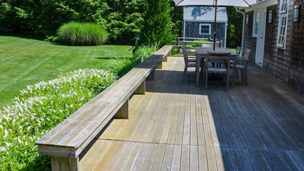 West Tisbury Martha's Vineyard vacation rental - Plenty of deck space