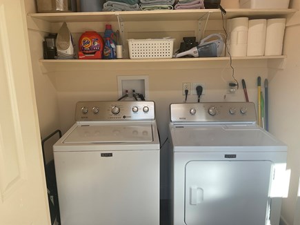 Vineyard Haven Martha's Vineyard vacation rental - Washer/Dryer between Main Sectipn and In-Law Section