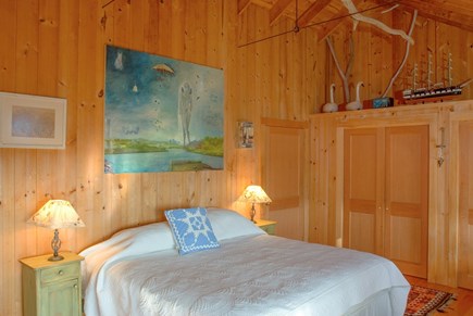 West Tisbury Martha's Vineyard vacation rental - BR1 King En Suite, First Floor