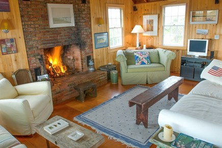 West Tisbury Martha's Vineyard vacation rental - Living Room