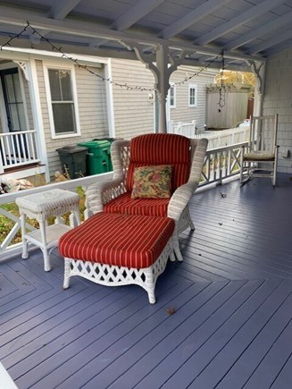 Oak Bluffs, Copeland/In Town Martha's Vineyard vacation rental - Other side of the porch