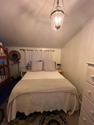 Oak Bluffs, Copeland/In Town Martha's Vineyard vacation rental - First floor queen bed &amp;amp; bunk beds w/ window AC